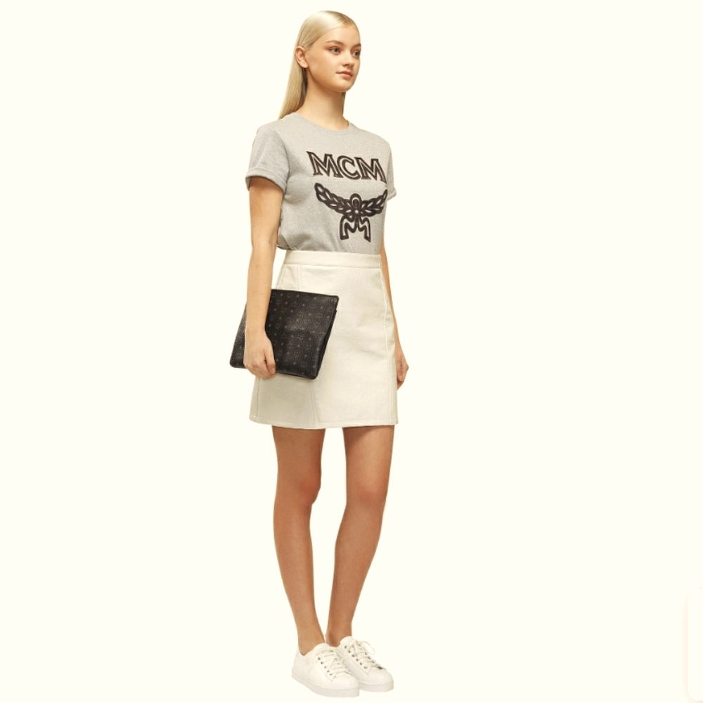 MCM Visetos Pouch Clutch
